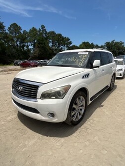 Salvaged Cars 2012 Infiniti QX56