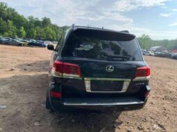 Salvaged Cars 2015 Lexus LX