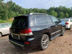 Salvaged Cars 2015 Lexus LX