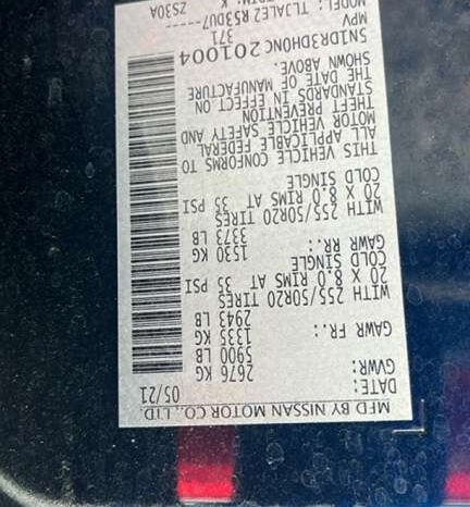 
								Salvaged Cars 2022 Nissan Pathfinder full									